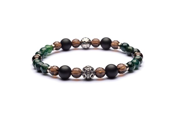 Bracciale Antracite Classic in Pietre dure C10 BILL - C10 BILL